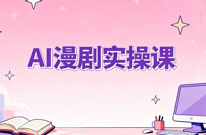 AI漫剧全流程实操课