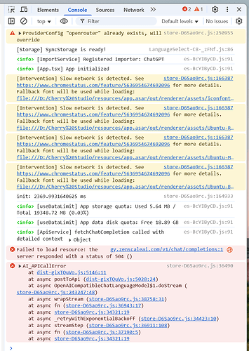 cherry studio出现如下错误如何解决 - #43，来自 devinglaw - 开发调优 - LINUX DO