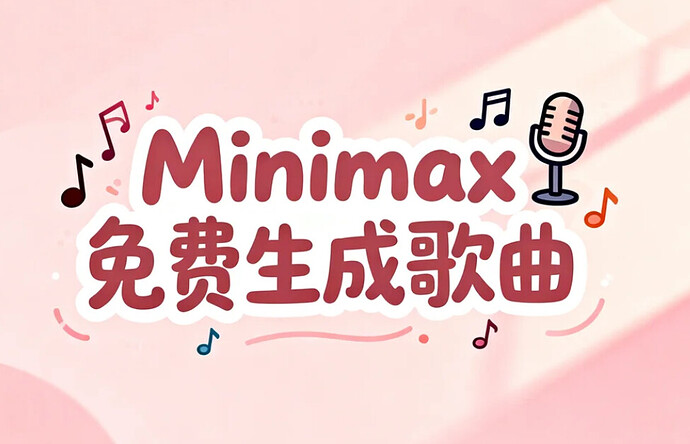 Minimax免费生成歌曲
