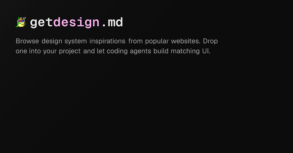 分享一个前端设计规范提示词库 awesome-design-md - 开发调优 - LINUX DO