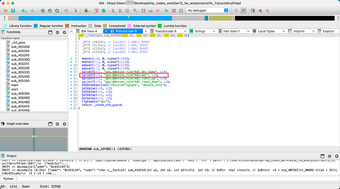 sub_43F8DC 将 mac 写入 qos 配置