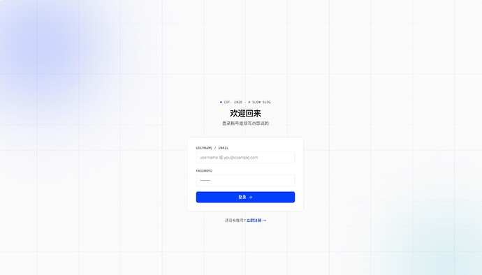 login