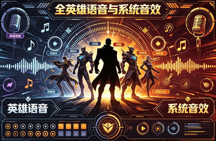 英雄联盟全英雄语音+系统音效合集,自媒体创作者必备