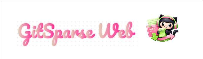gitsparse web