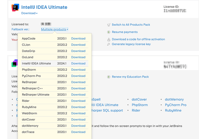 Jetbrains 还要续费么？ - 搞七捻三 - LINUX DO