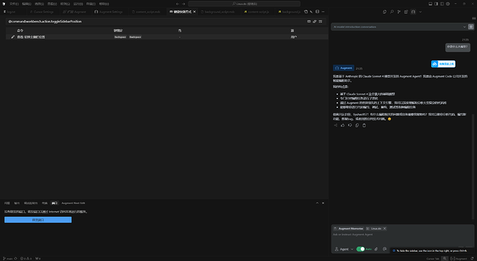 【教程】在Cursor中安装Augment Code插件 - 开发调优 - LINUX DO
