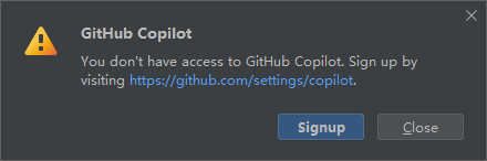 idea登录提示You don't have access to GitHub Copilot - 搞七捻三 - LINUX DO