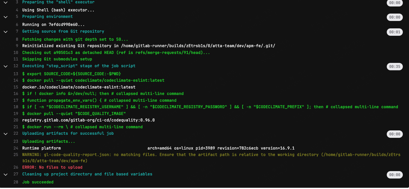 求助帖： gitlab 配置code quality - 开发调优 - LINUX DO