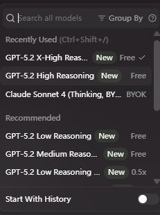 Cursor里面用GPT5.2-xhigh好爽呀 - 开发调优 - LINUX DO