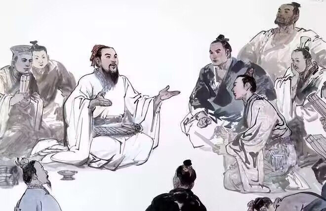 我听说古代有贤德的人,在每周的第四天都会施舍自己的钱财,不让百姓受苦。把金黄的鸡肉给别的小孩吃,那是因为自己的小孩也爱吃,把香甜的黑水给别的老人喝,那是因为想到自己的老人也爱喝。真是贤明啊,古人!有这样的圣贤,每个人都能给别人五十钱,大家都能吃上肉,社会会变得和谐,真是圣贤啊!