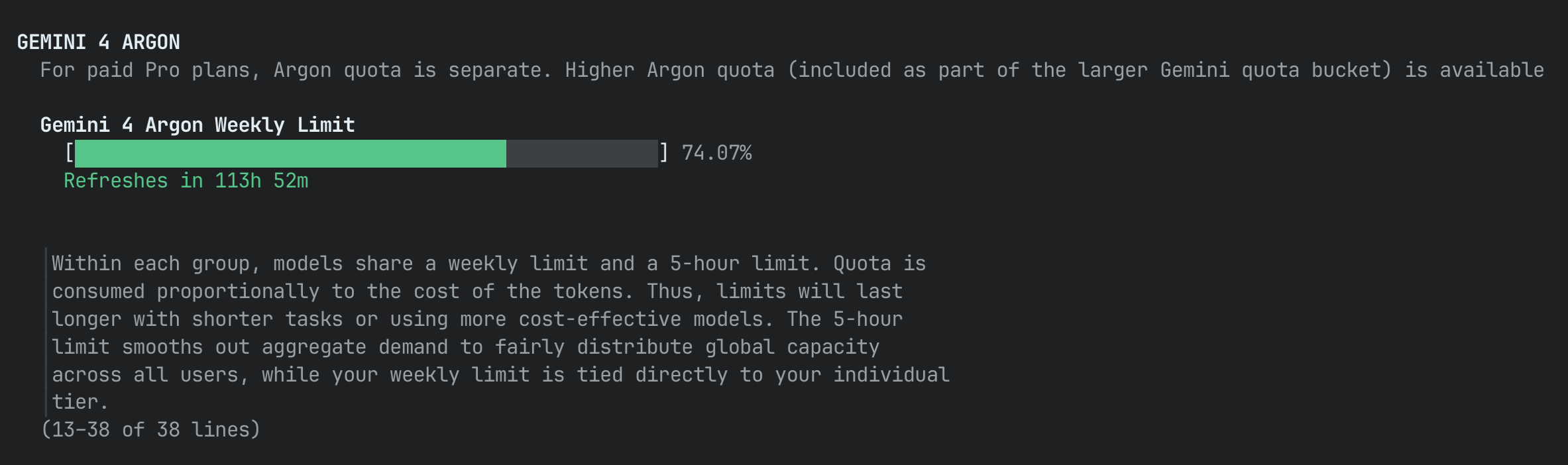 慢讯----agy cli pro(免费版） argon额度单独计算 - 搞七捻三 - LINUX DO