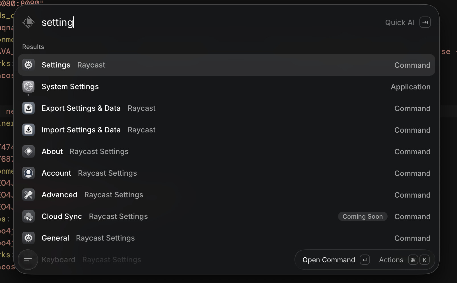 Raycast 2.0beta版公测(要求macOS26) - 前沿快讯 - LINUX DO