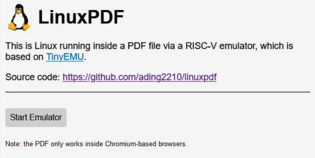 6MB PDF竟能运行Linux？这名高中生在PDF里玩DOOM后，再“整活” - 前沿快讯 - LINUX DO