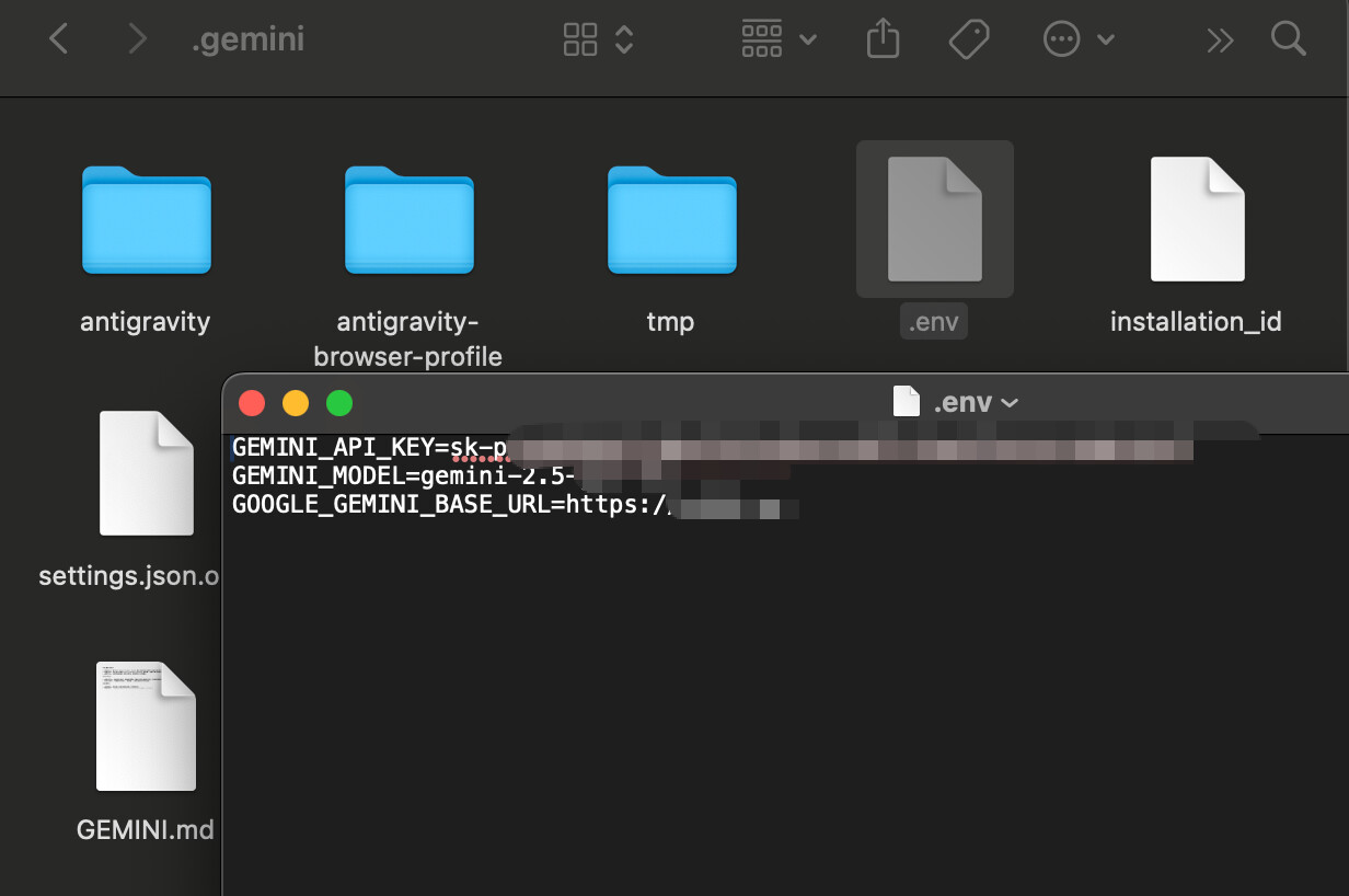 求救~Gemini CLI 的 API 配置是只能通过环境变量使用吗？.env 配置无效 - 开发调优 - LINUX DO