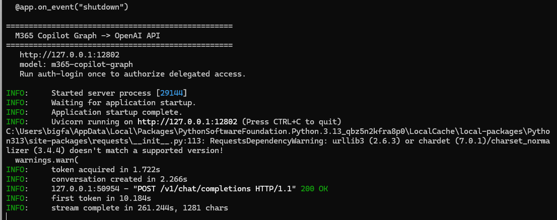 Microsoft Graph Copilot Chat API 的速度很慢 - 搞七捻三 - LINUX DO