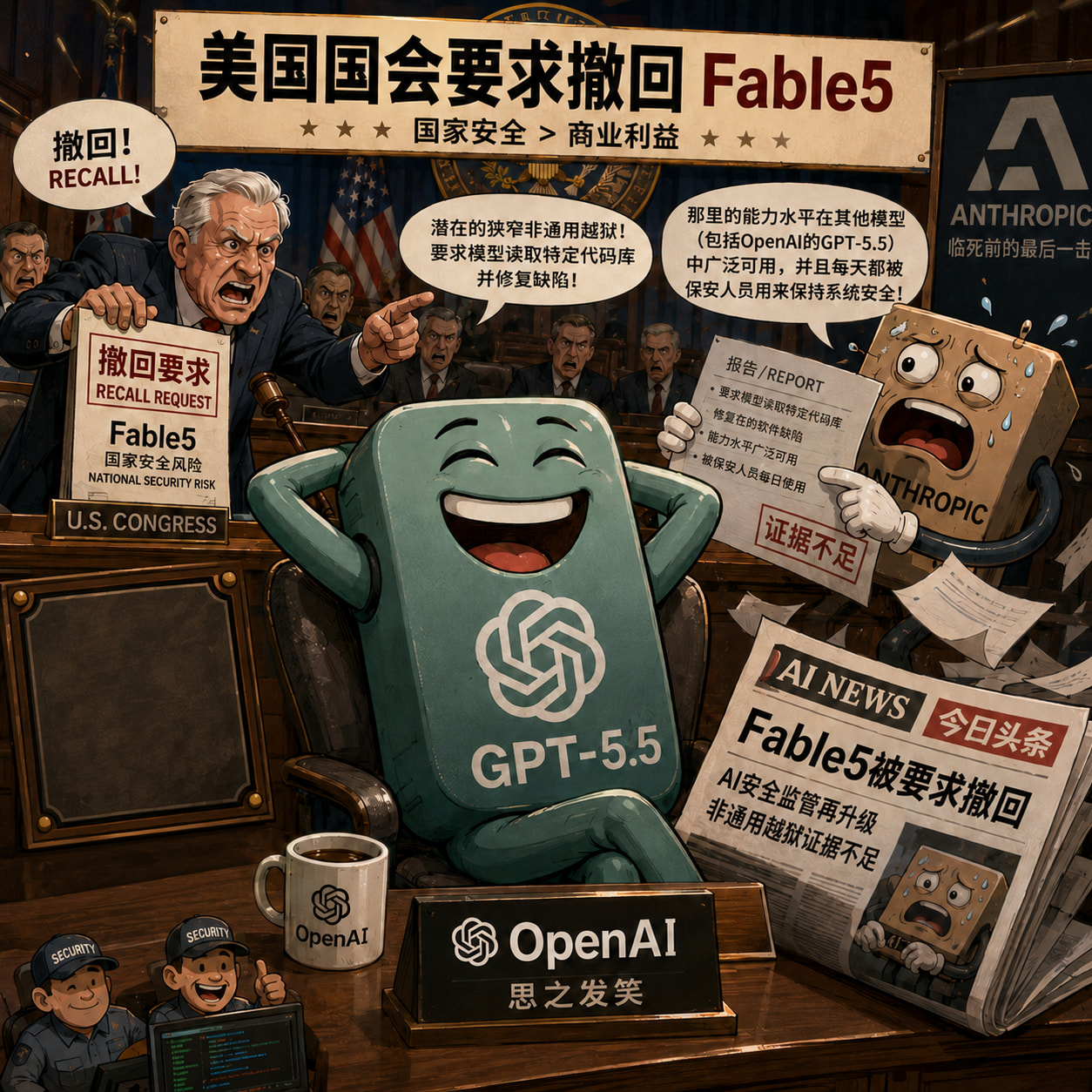 如果 Fable 5 该死，那么 GPT-5.5 已经在 ICU 门口领盒饭了 - #9，来自 mark00z - 开发调优 - LINUX DO