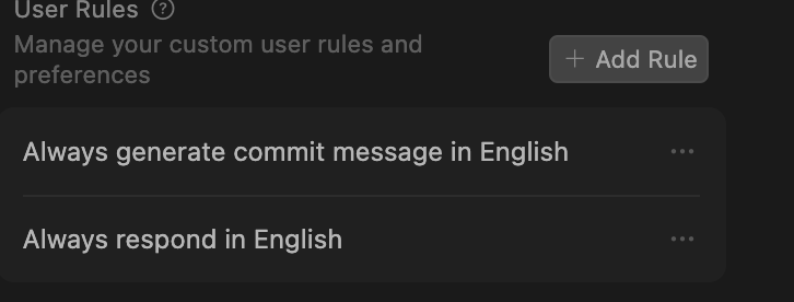 Cursor Generate Commit Message 一直是中文 - 开发调优 - LINUX DO