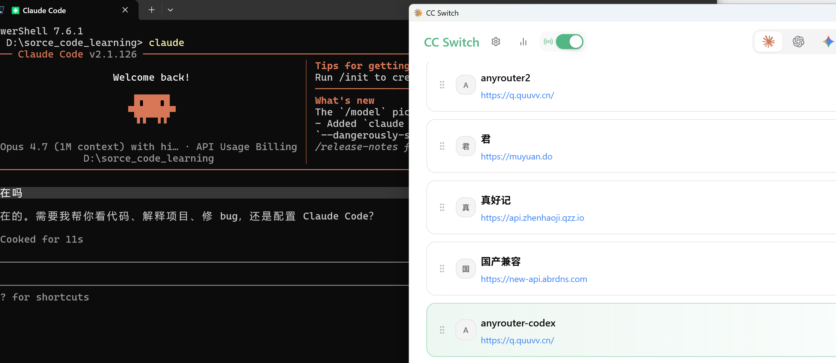 any牌路由器接入codex - #5，来自 yi124773651 - 开发调优 - LINUX DO