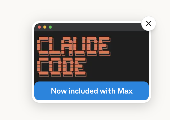 Claude Max 订阅支持 Claude Code 了 - 前沿快讯 - LINUX DO
