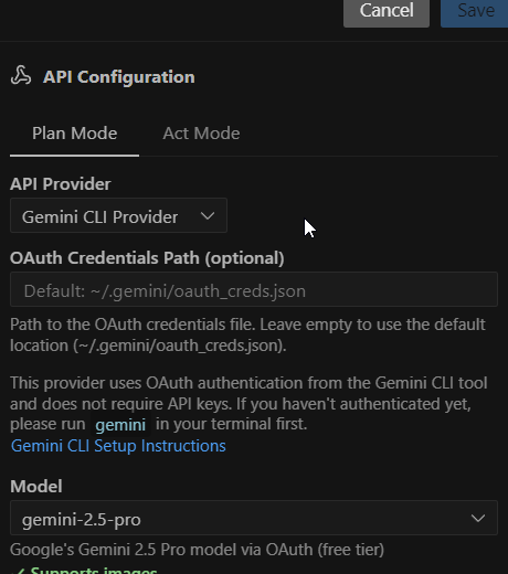 在Cursor里无限次的使用gemini cli 2.5 PRO.... 不知道谷歌会什么时候改。。 - 搞七捻三 - LINUX DO