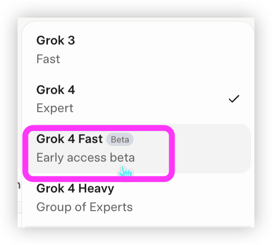 Grok 4 Fast Beta来了 - 前沿快讯 - LINUX DO