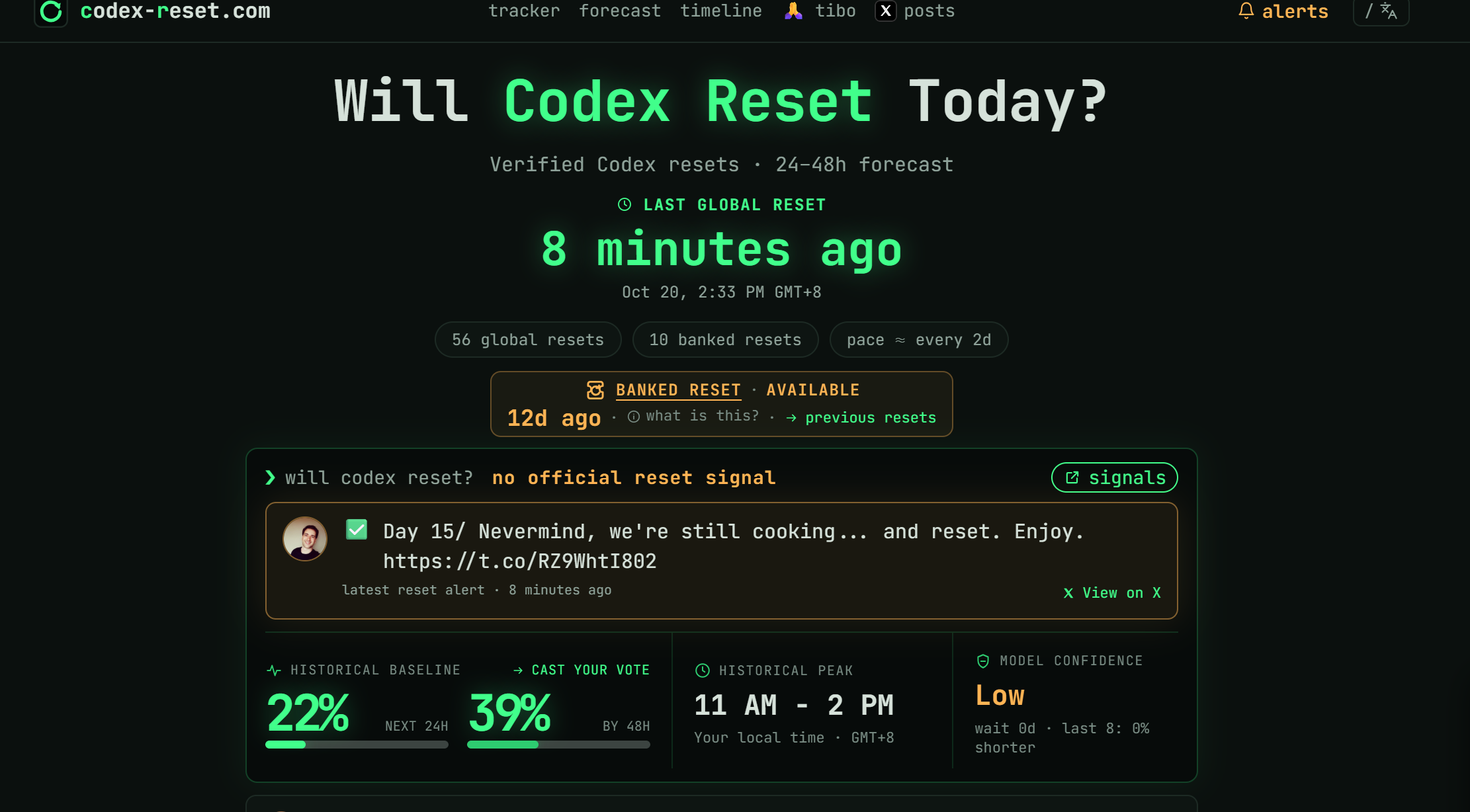 codex又重置了，大家额度用得完吗？ - 搞七捻三 - LINUX DO