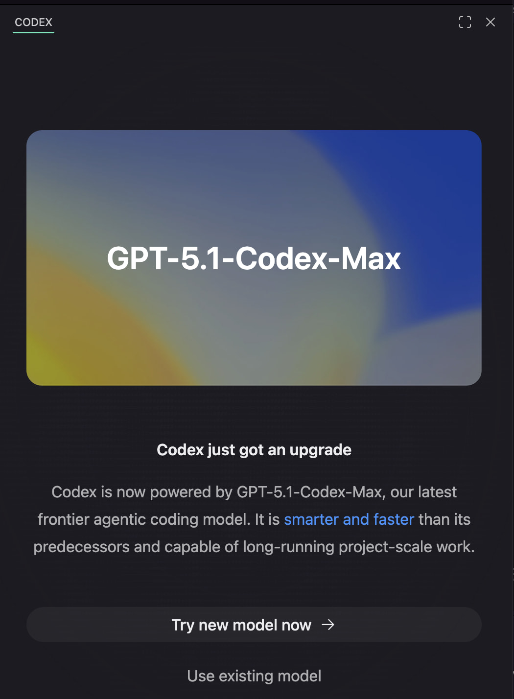 【已解决】如何在VScode 的 codex插件上选择 GPT-5.1-Codex-MAX 和 xhigh - 搞七捻三 - LINUX DO