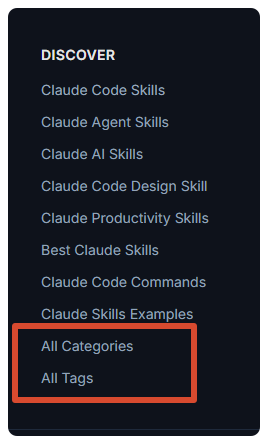 Skills的标准字段，tags与category字段 - 开发调优 - LINUX DO