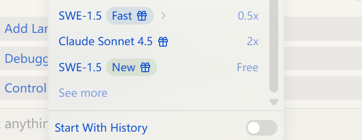 Windsurf SWE-1.5 免费，新增并行开发 worktree 支持 - 开发调优 - LINUX DO