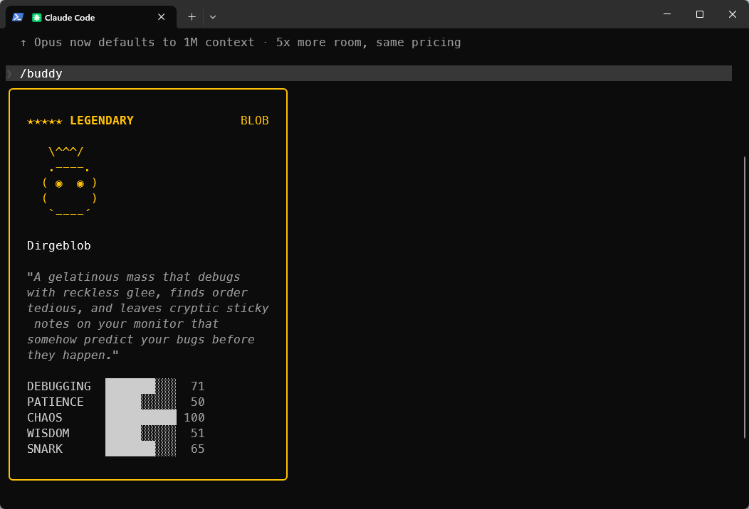 Claude Code buddy品质修改办法 - 开发调优 - LINUX DO