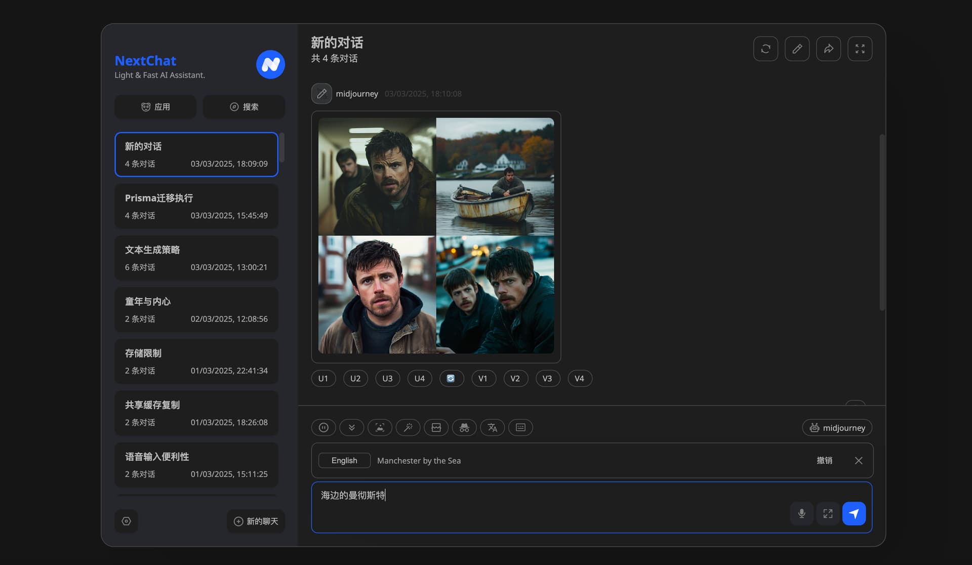 NextChat 正式支持 Midjourney！ - 前沿快讯 - LINUX DO