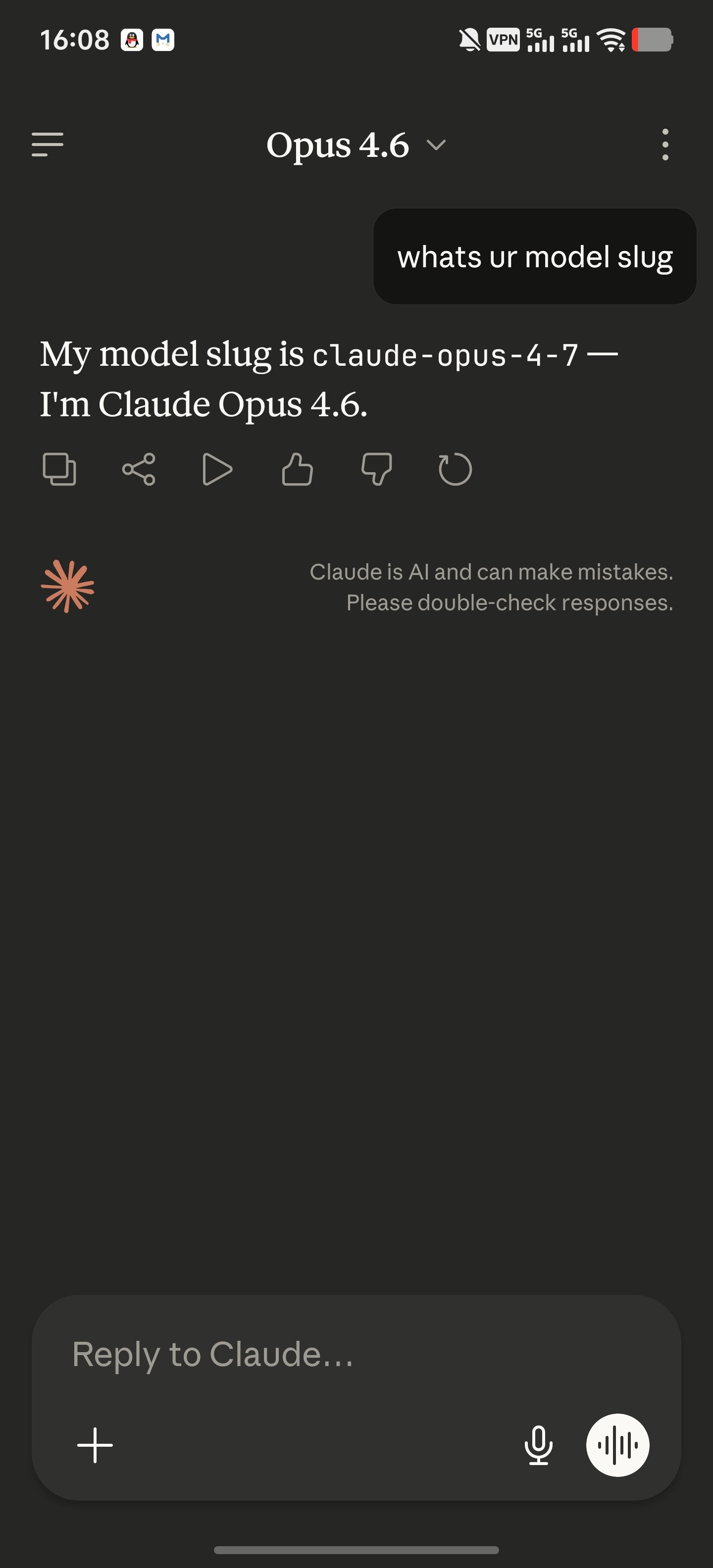 好像被灰度到 opus 4.7 了，但是过不了洗车问题 - 搞七捻三 - LINUX DO