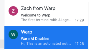 Warp AI Disabled - 开发调优 - LINUX DO