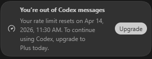 codex free额度大砍 - 搞七捻三 - LINUX DO