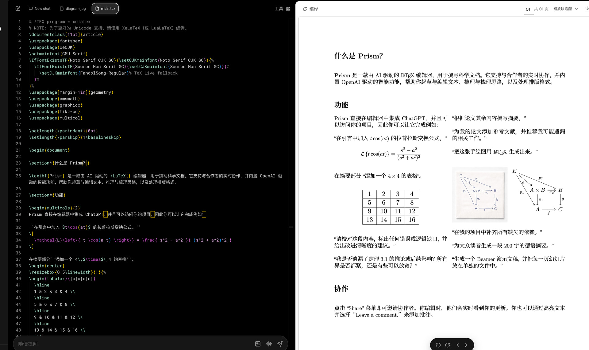 OpenAI推出Prism “一款由AI驱动的Latex编辑器” - 前沿快讯 - LINUX DO