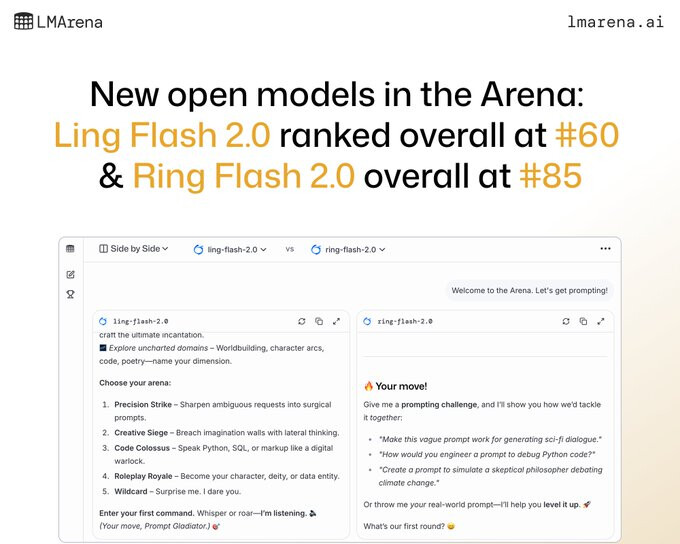 Ling Flash 2.0 和 Ring Flash 2.0（思考变体）已登上赛场排行榜 - 前沿快讯 - LINUX DO