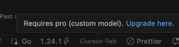 cursor tab 次数限制 - 开发调优 - LINUX DO