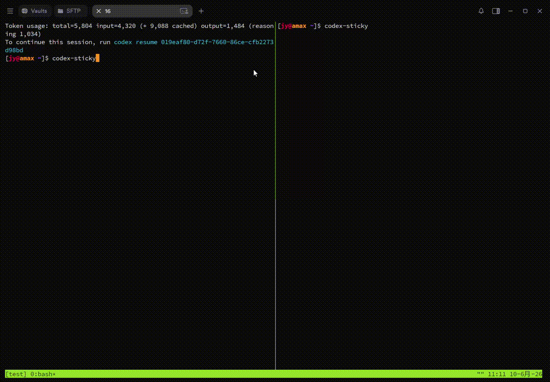 tmux-demo