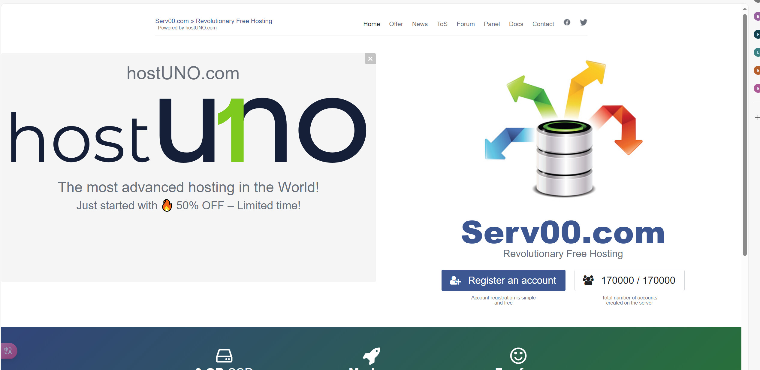serv00大善人出付费服务了，最低5欧一年 - 搞七捻三 - LINUX DO