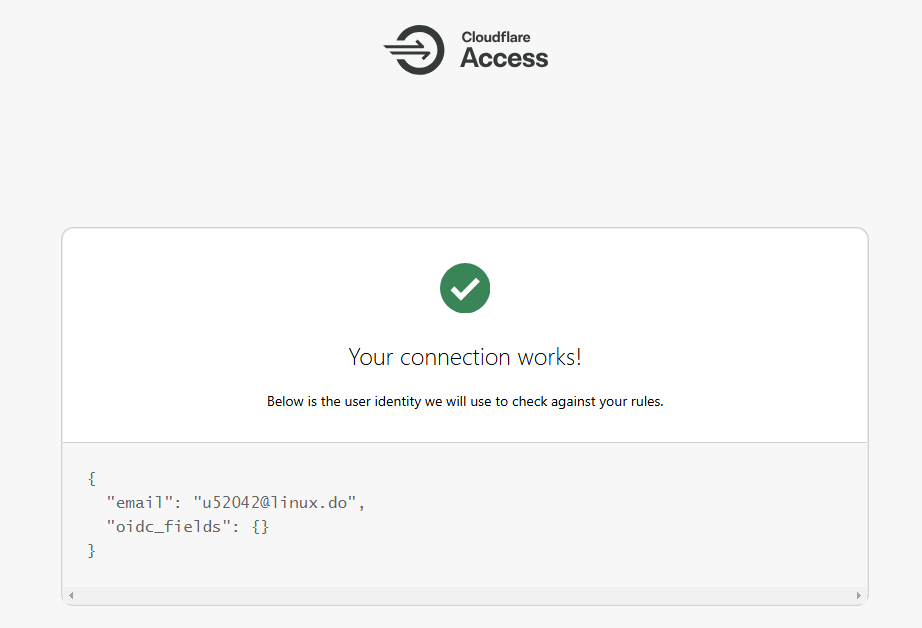 Zero Trust 的登录方法能否接入 LINUX DO Connect - 搞七捻三 - LINUX DO