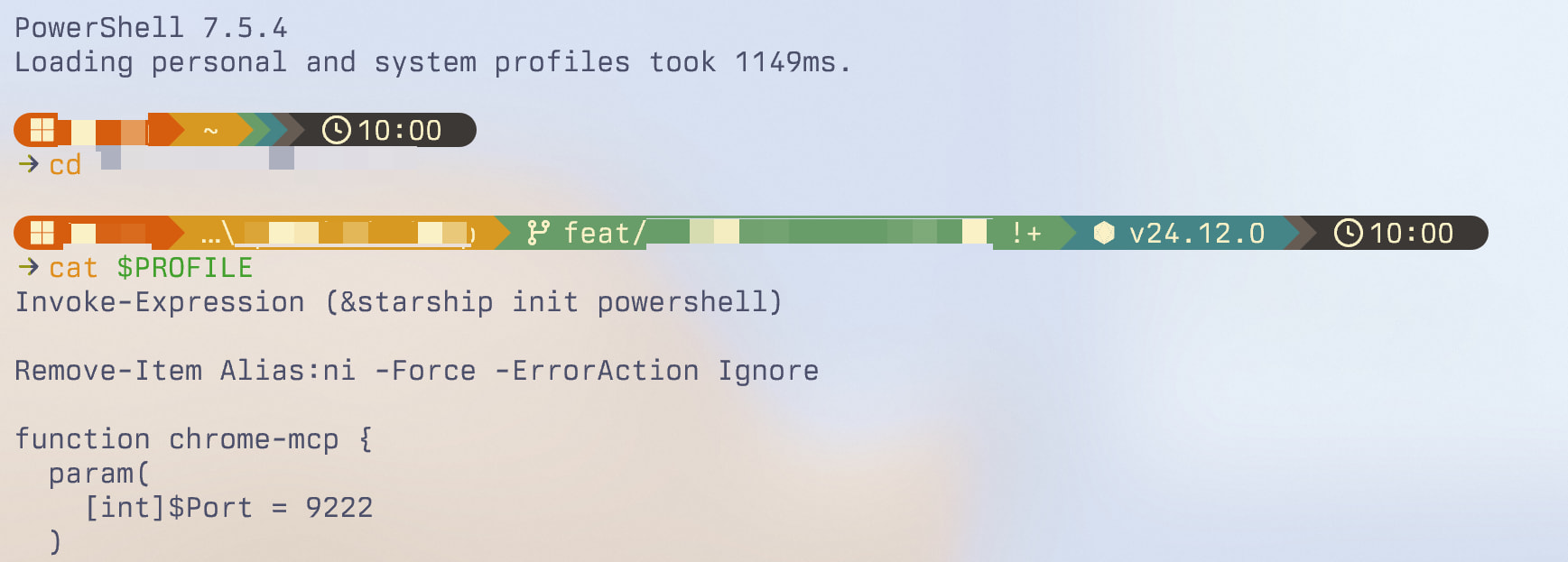 powershell7 自用配色方案留档 - #12，来自 Flail7127 - 搞七捻三 - LINUX DO