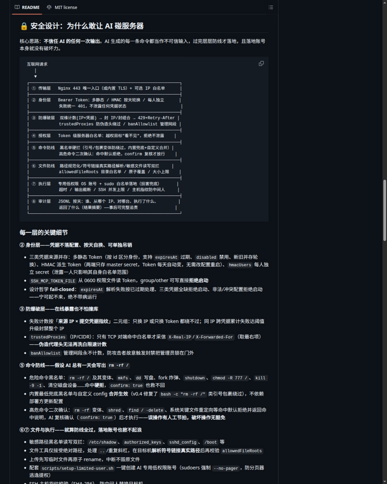 让 Claude Code / Codex 安全上服务器干活——开源了一个专为 AI 设计的 SSH MCP 网关 - 开发调优 - LINUX DO