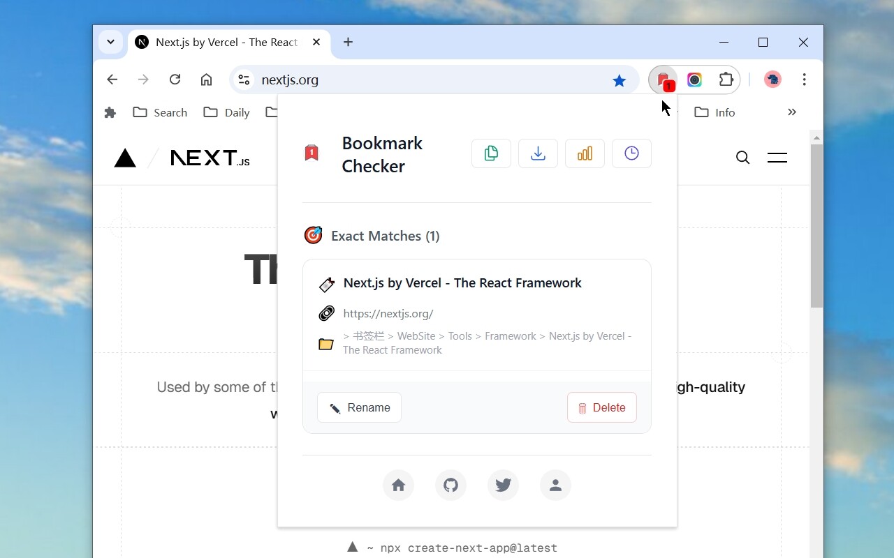 Bookmark Remainder and Manager Pro 智能书签管理与分析工具2.0版，2025.01.03期阮一峰周刊收录 ...