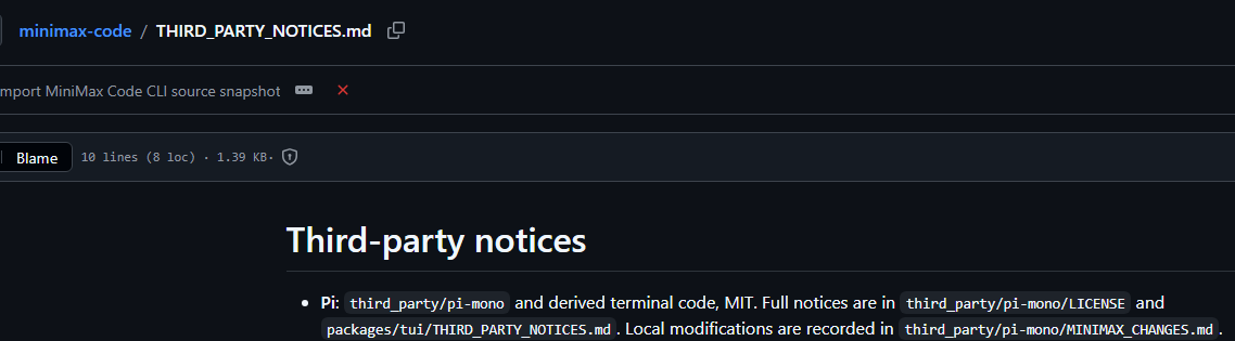 MiniMax Code 光速开源狙击 Zcode！ - 前沿快讯 - LINUX DO